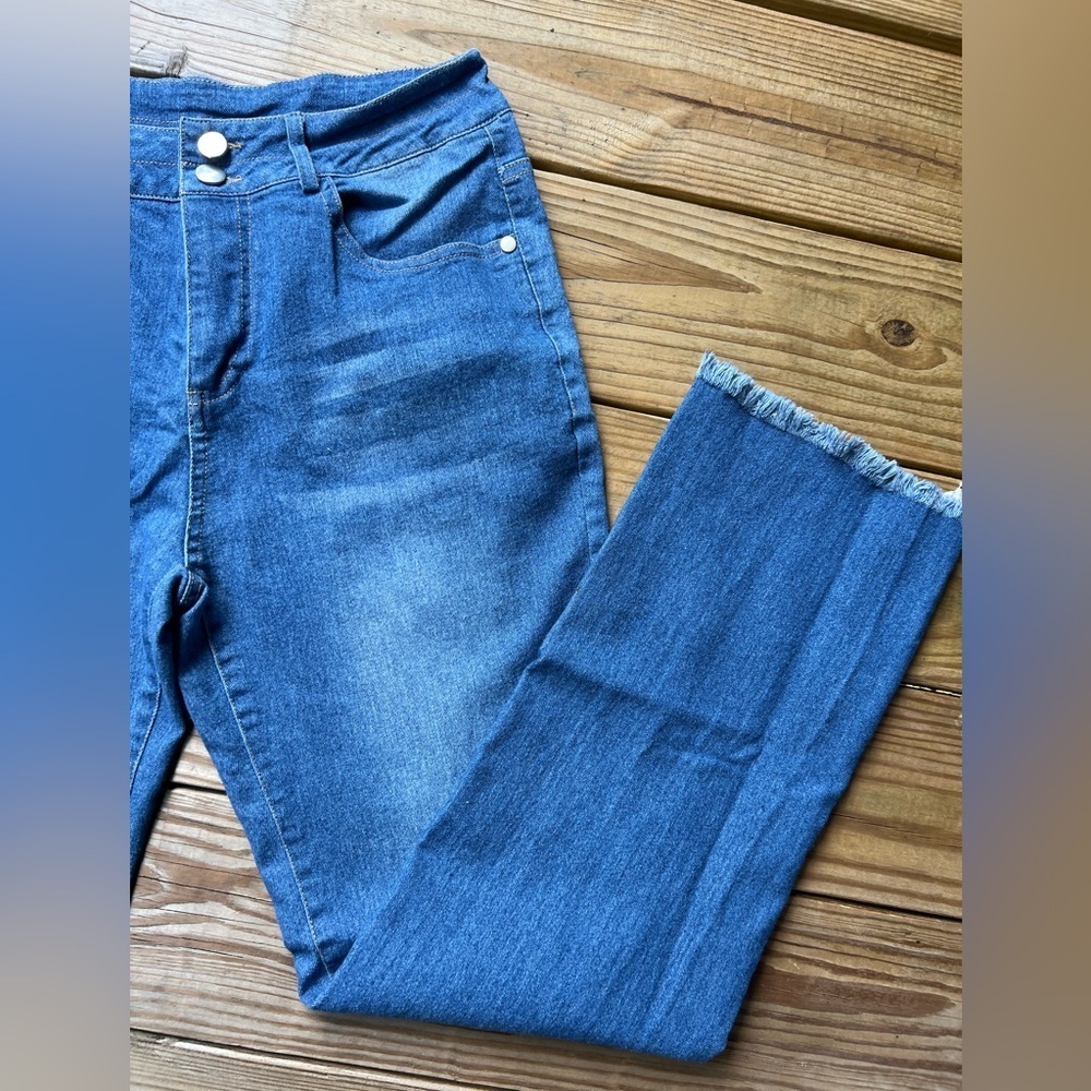 Women’s No Brand Medium Classic Blue Jeans - Picture 3 of 6